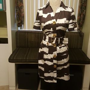 Michael Mora button down dress